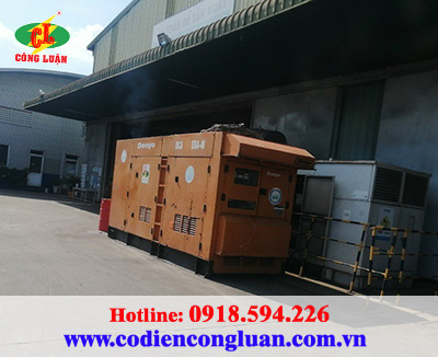 Cho thuê máy phát điện nhà máy, xí nghiệp