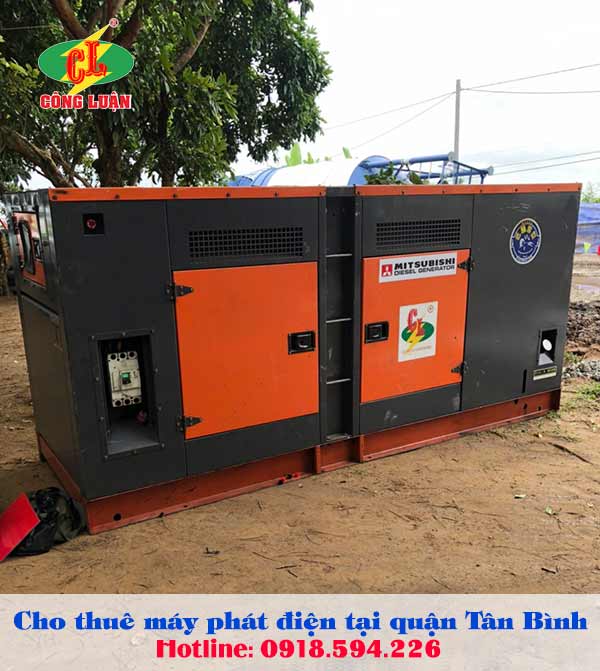 Cho thuê máy phát điện tại Tân Bình
