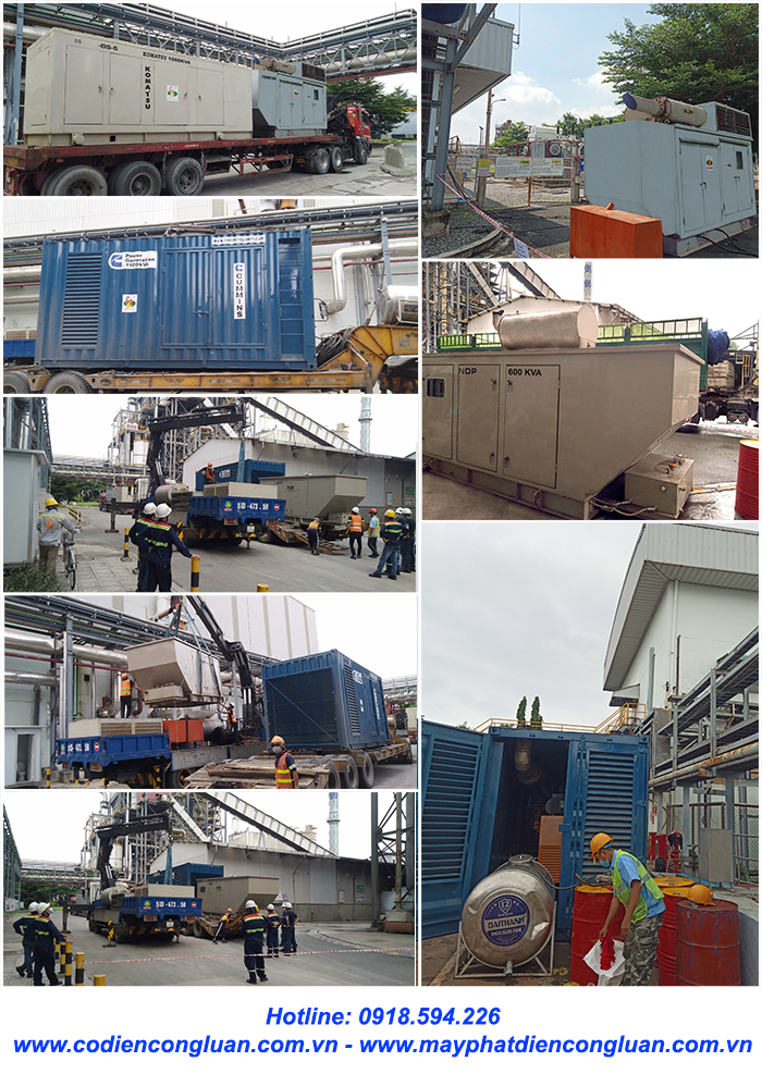 Cho thuê máy phát điện tại long an