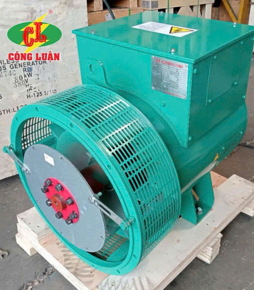 Đầu phát điện GS 10KW 12KVA 1 pha 1 bạc đạn