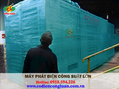 Máy phát điện công suất lớn