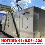 Bàn giao máy phát điện Komatsu 350kva, lắp đặt tận nơi