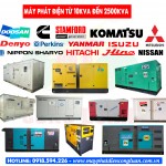 Cách chọn máy phát điện phù hợp